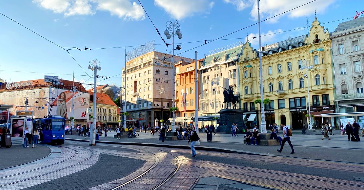 best things to do in zagreb ban jelacic square