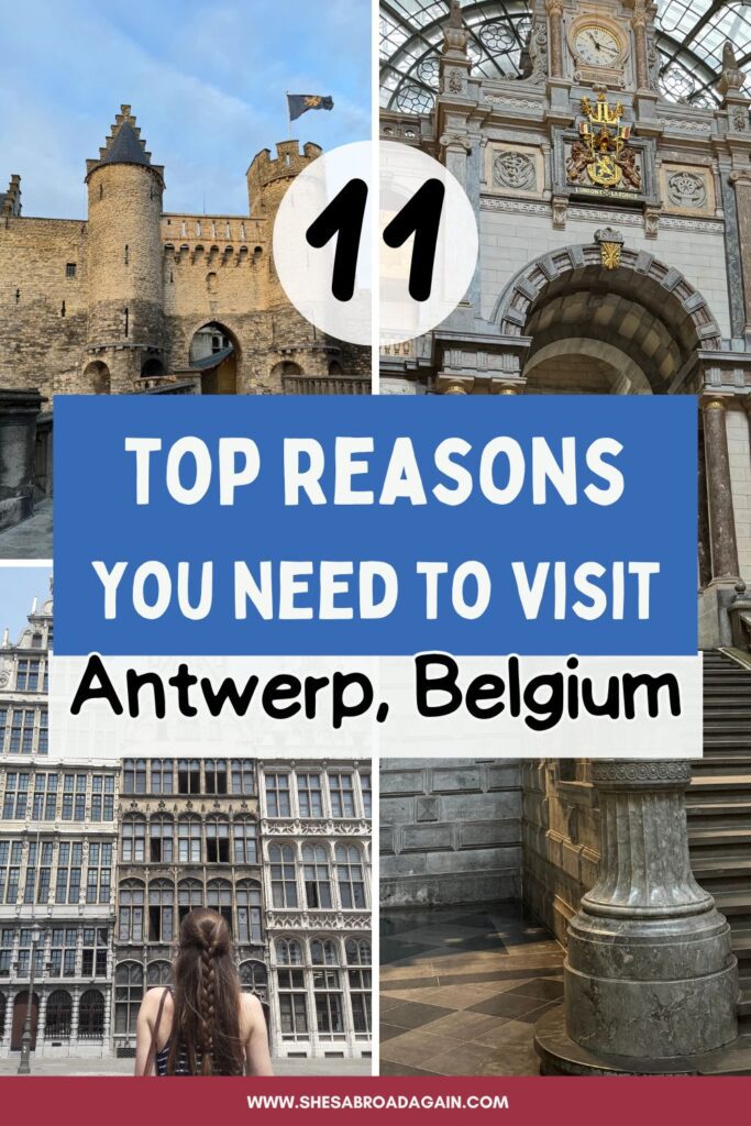 best things to do in antwerp belgium pinterest pin