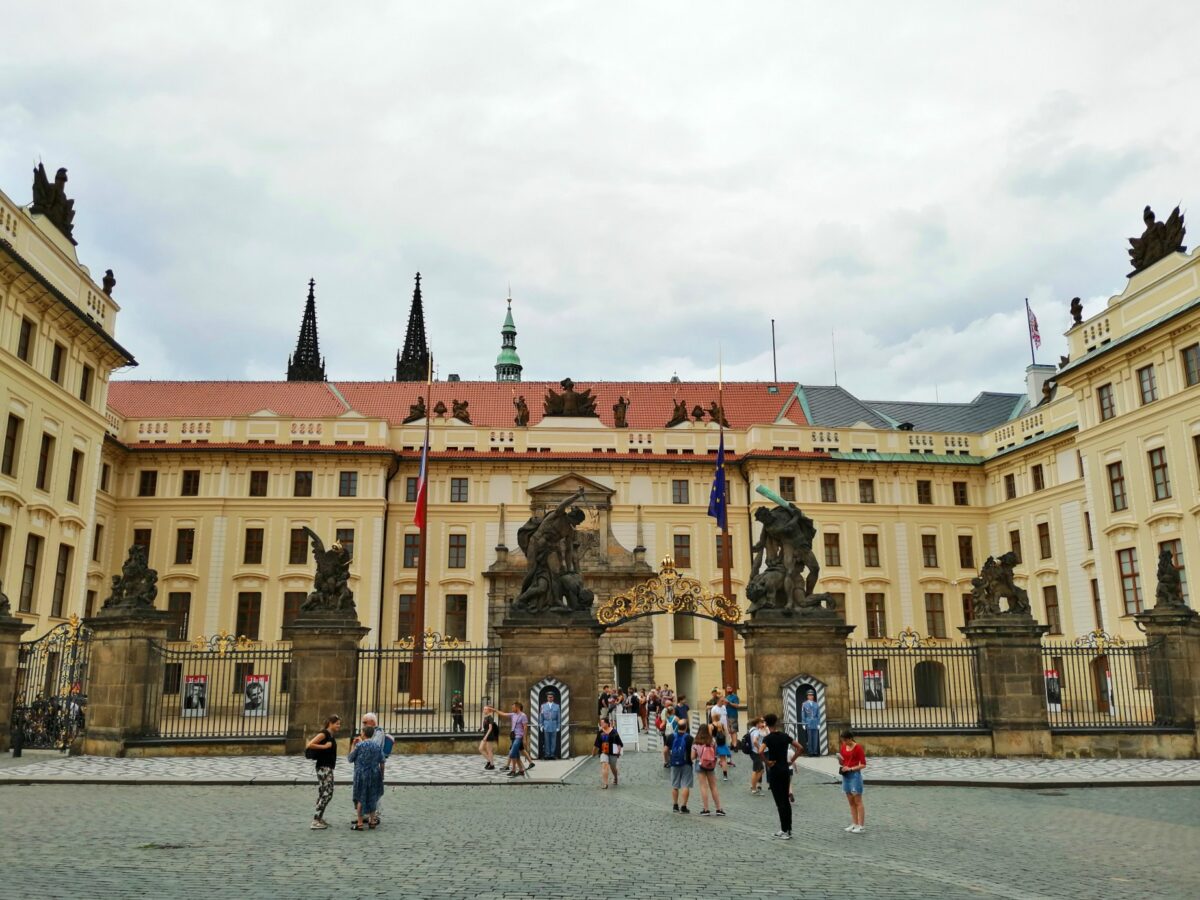 prague castle entrance
